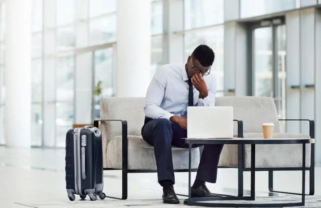 Man feeling Anxiety Before Job Interviews