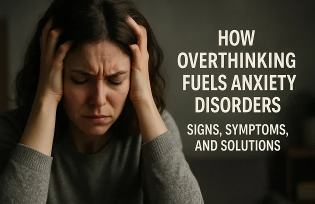 How Overthinking Fuels Anxiety Disorders, Signs, Symptoms, and Solutions