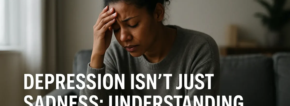Depression Isnt Just Sadness - Understanding the Full Picture