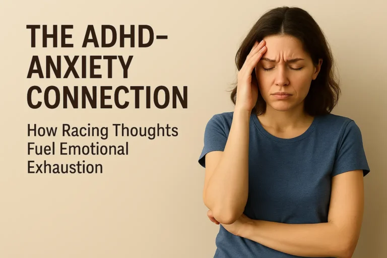 The ADHD-Anxiety Connection - How Racing Thoughts Fuel Emotional Exhaustion​