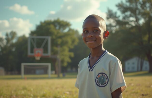 sports and school physicals Griffin — editorial photograph, wide landscape composition