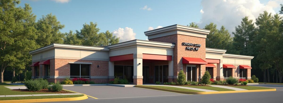 urgent care near me Griffin GA — editorial photograph, wide landscape composition